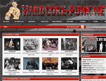 Tablet Screenshot of hardcore-punk.net